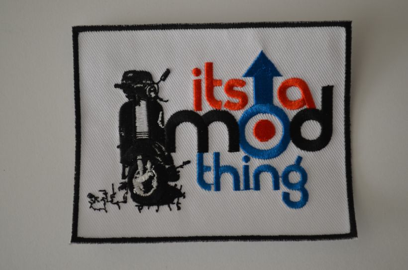 Its A Mod Thing Parka Badge