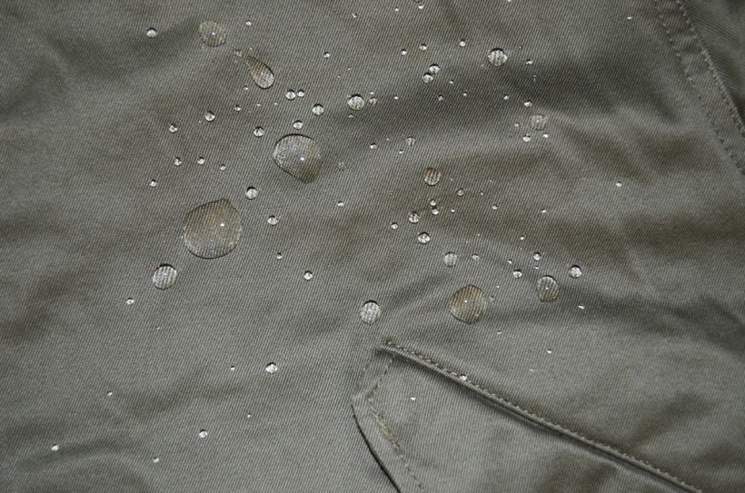 stonetail m51 parka water repellent properties